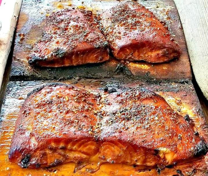 Plank salmon cheap